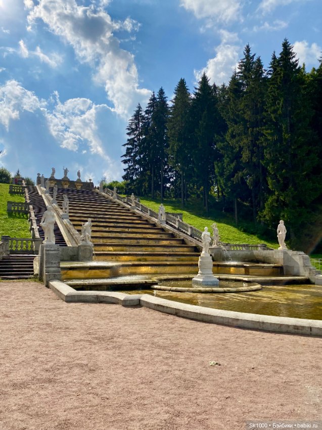 Гуляем в Петергофе с Ажур