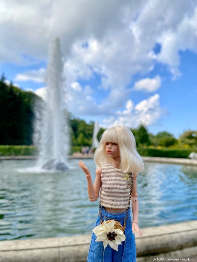 Гуляем в Петергофе с Ажур