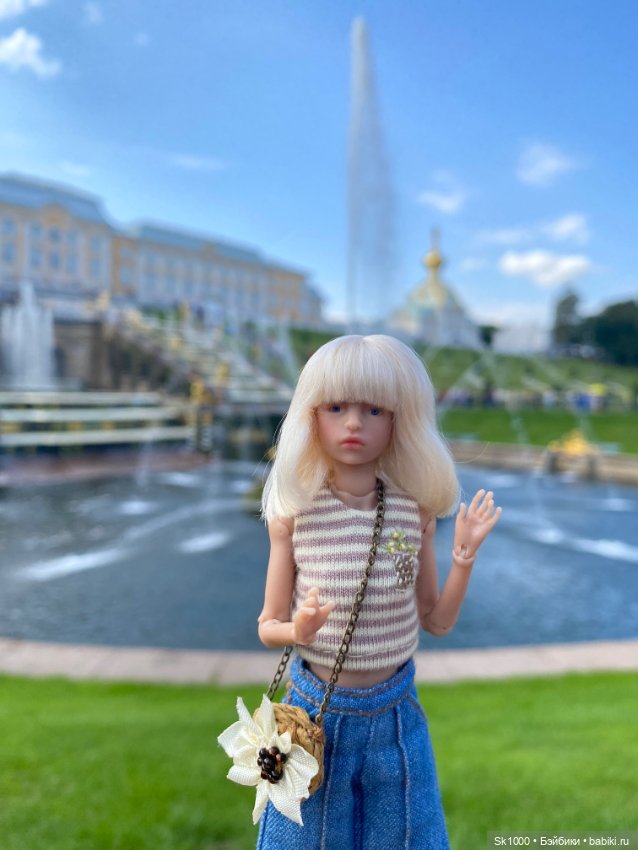 Гуляем в Петергофе с Ажур (фото 9)
