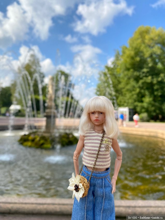 Гуляем в Петергофе с Ажур