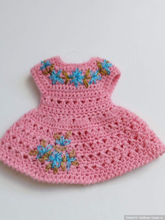 Платье цвета утренней зари для баболи (фото 7)