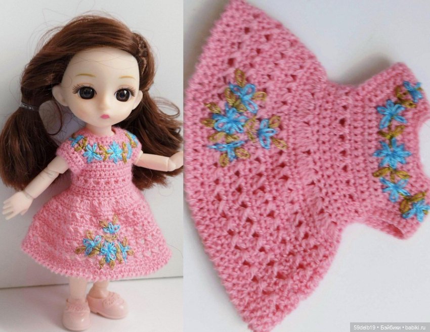 Платье цвета утренней зари для баболи (фото 9)