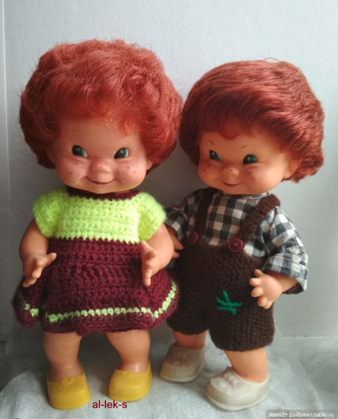 Мои рыжие девочки Куклы ГДР