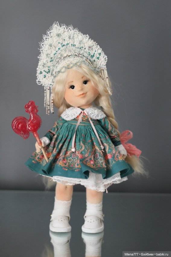 Маруся — Авторские текстильные куклы: Вальдорфские (фото 5)