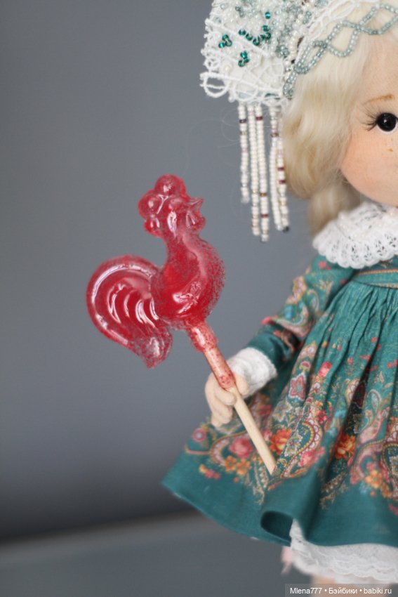Маруся — Авторские текстильные куклы: Вальдорфские (фото 8)