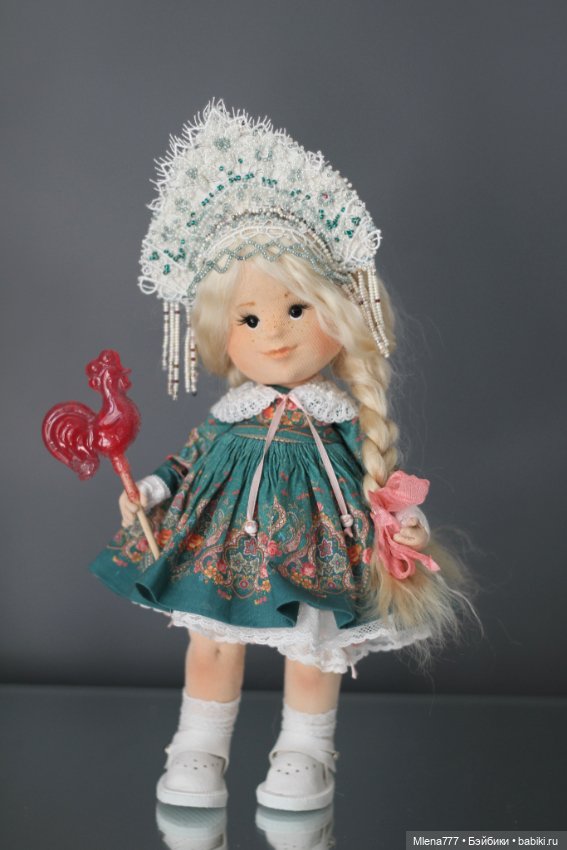 Маруся — Авторские текстильные куклы: Вальдорфские (фото 6)