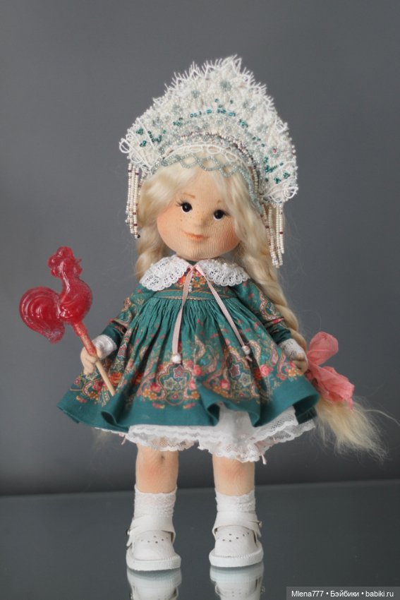 Маруся — Авторские текстильные куклы: Вальдорфские (фото 4)