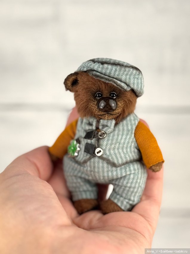 Тедди мишка Шурик — Авторские мишки Тедди и друзья: фото (фото 4)