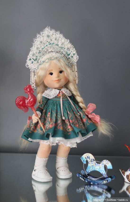 Маруся — Авторские текстильные куклы: Вальдорфские (фото 2)