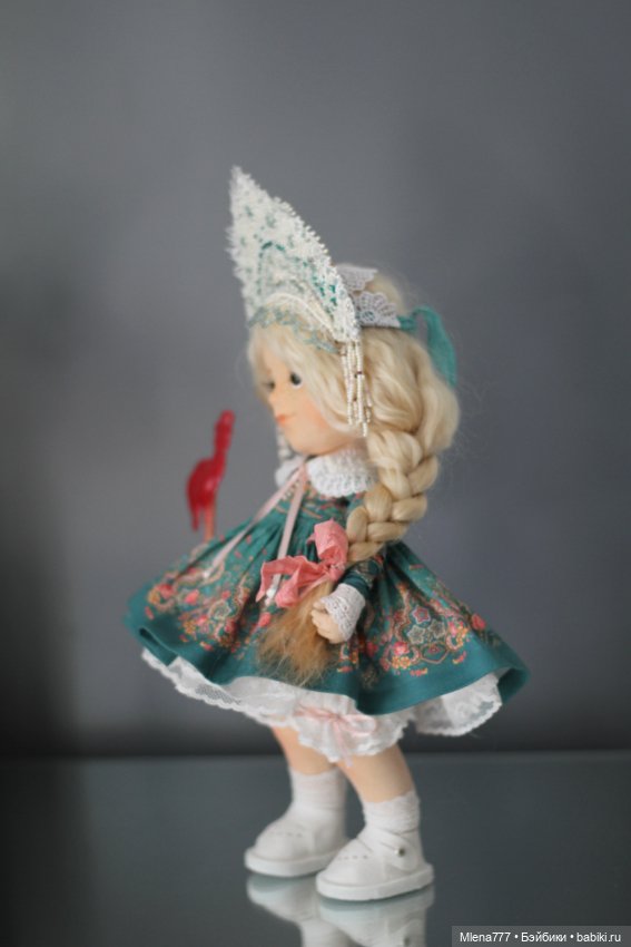 Маруся — Авторские текстильные куклы: Вальдорфские (фото 7)