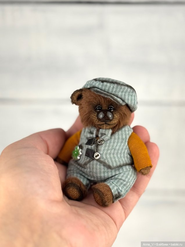 Тедди мишка Шурик — Авторские мишки Тедди и друзья: фото (фото 5)