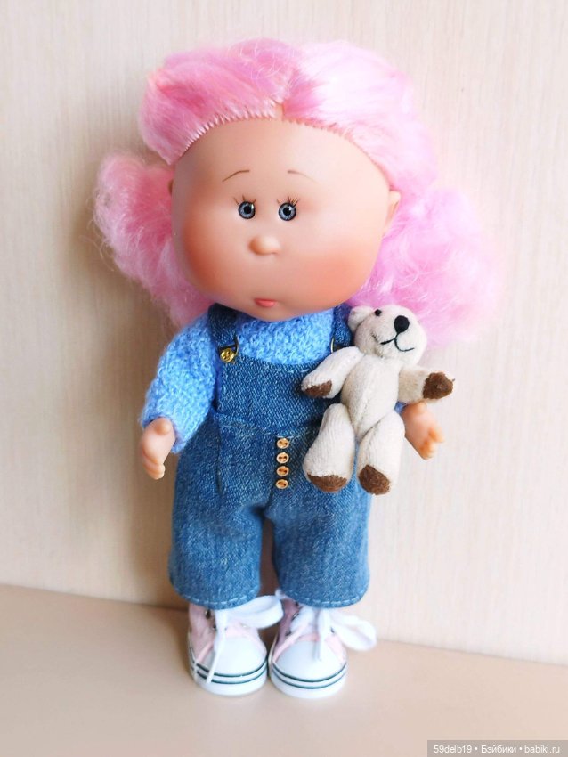 Джинсовый комбинезончик для мини Мии (фото 6)