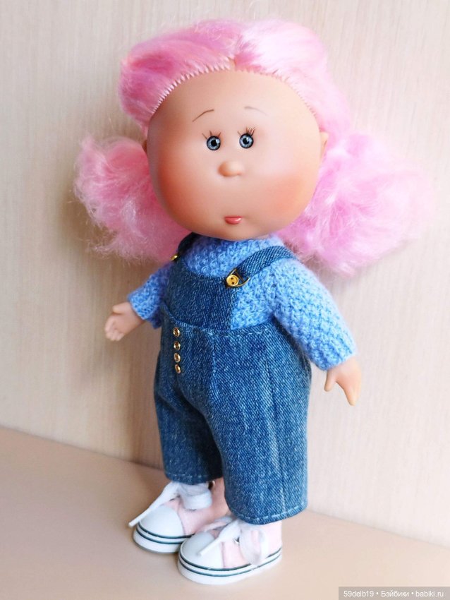 Джинсовый комбинезончик для мини Мии (фото 2)