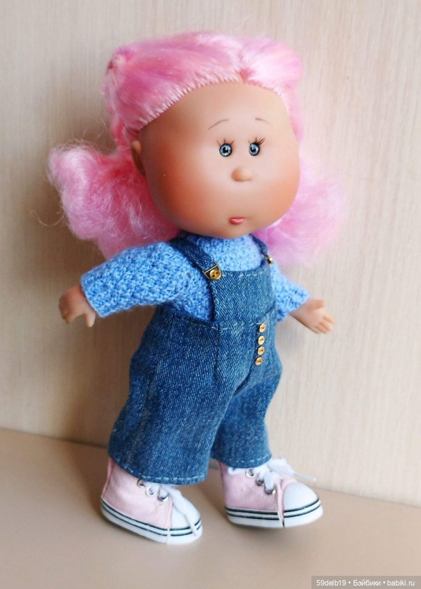 Джинсовый комбинезончик для мини Мии (фото 3)