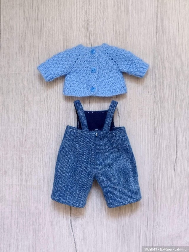 Джинсовый комбинезончик для мини Мии