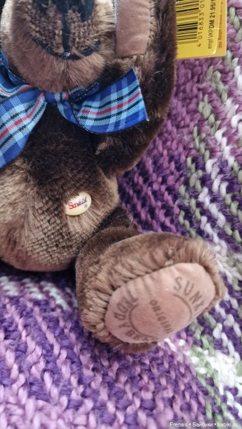 Мишка с блошки. Sunkid: мишка с ладошку (фото 6)