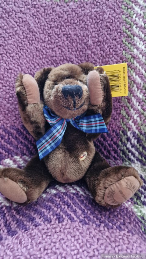 Мишка с блошки. Sunkid: мишка с ладошку (фото 5)