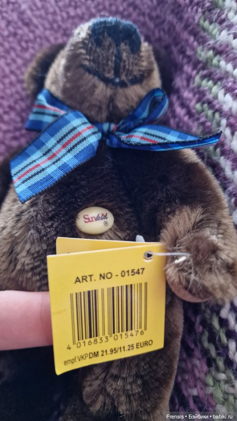 Мишка с блошки. Sunkid: мишка с ладошку (фото 9)