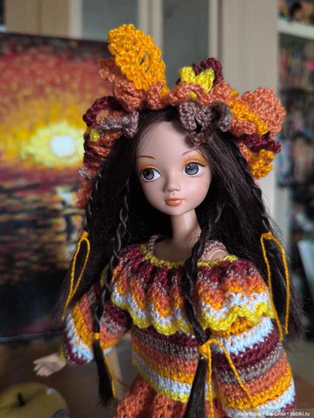 Осенний костюм для Kurhn — Одежда и обувь для кукол своими руками: фото