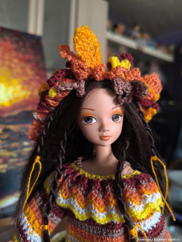 Осенний костюм для Kurhn — Одежда и обувь для кукол своими руками: фото (фото 10)