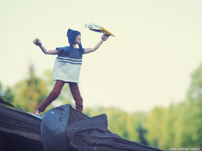 Дик. День полётов — Экшн