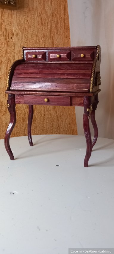 Мебель для куклы 20-24 см (Бюро) (фото 4)