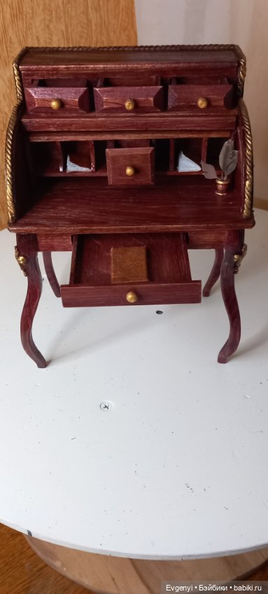 Мебель для куклы 20-24 см (Бюро) (фото 2)