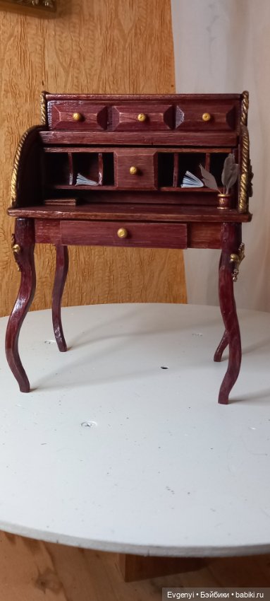 Мебель для куклы 20-24 см (Бюро) (фото 3)