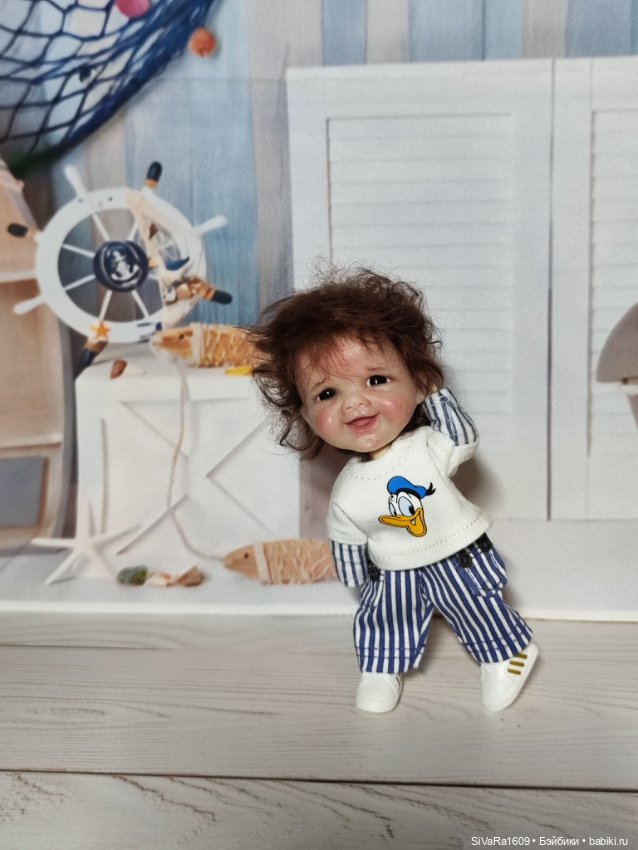 Митяйка - шалунишка — Куклы и тела Obitsu 11 (Ob11): гибриды (фото 6)