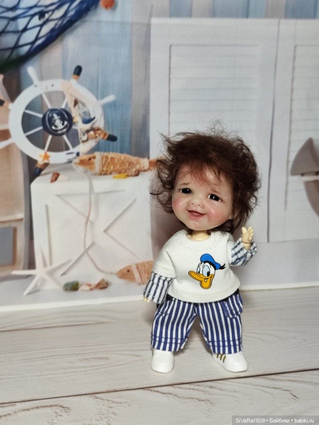 Митяйка - шалунишка — Куклы и тела Obitsu 11 (Ob11): гибриды (фото 5)