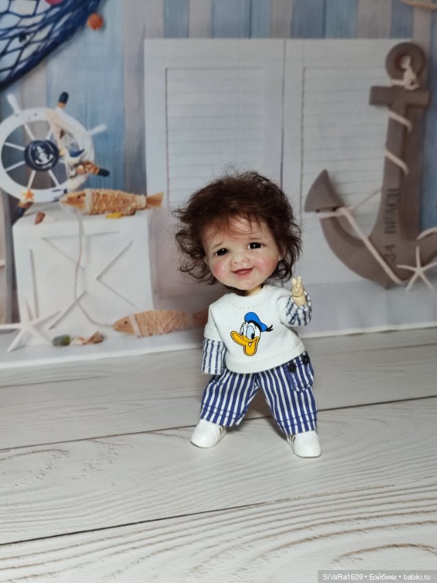 Митяйка - шалунишка — Куклы и тела Obitsu 11 (Ob11): гибриды (фото 7)