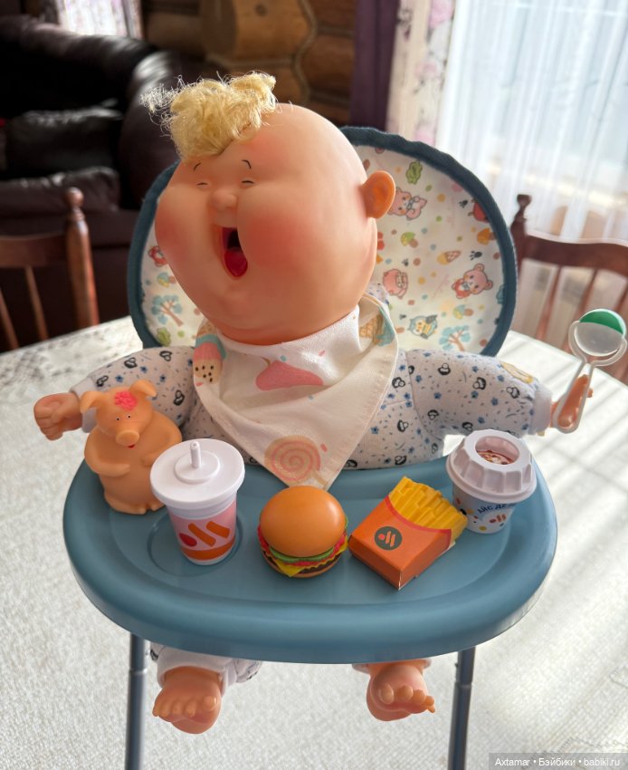 Рацион Пухляша 🥣 — Игровые куклы разных производителей (Разное): редкие бренды (фото 4)