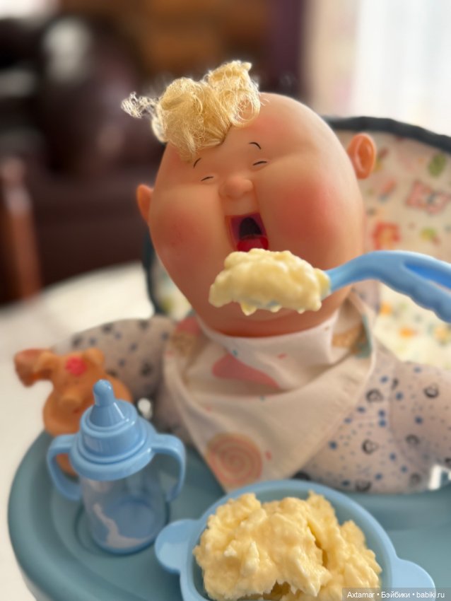 Рацион Пухляша 🥣 — Игровые куклы разных производителей (Разное): редкие бренды (фото 2)