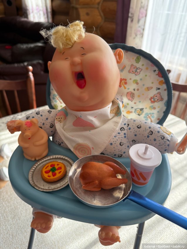 Рацион Пухляша 🥣 — Игровые куклы разных производителей (Разное): редкие бренды (фото 6)