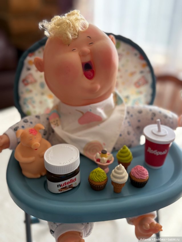 Рацион Пухляша 🥣 — Игровые куклы разных производителей (Разное): редкие бренды (фото 7)