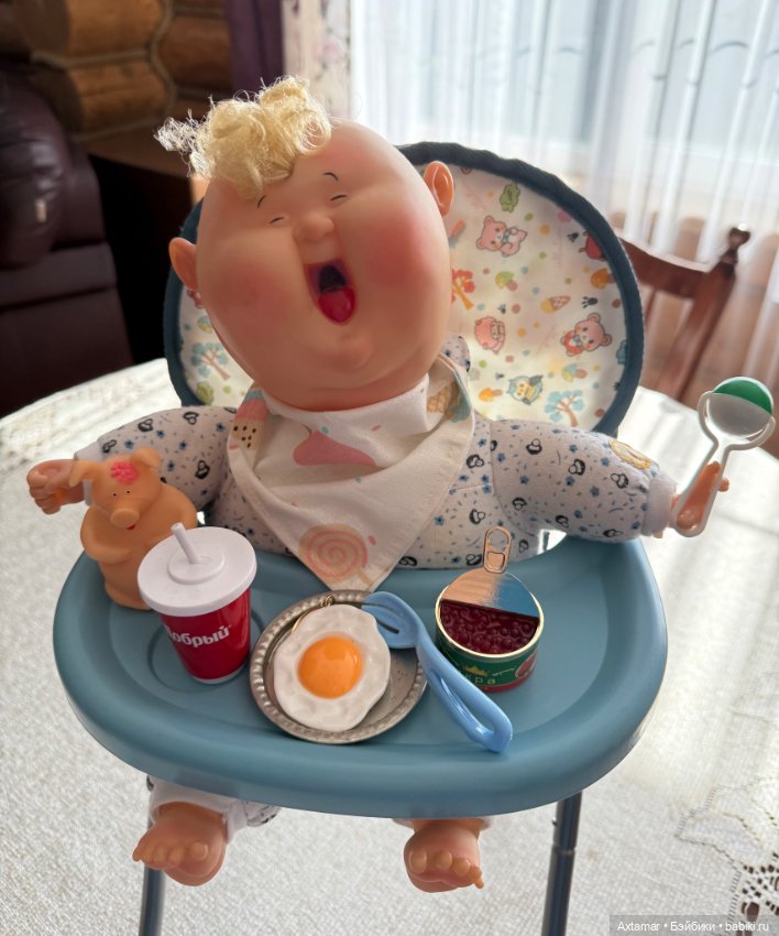 Рацион Пухляша 🥣 — Игровые куклы разных производителей (Разное): редкие бренды (фото 3)