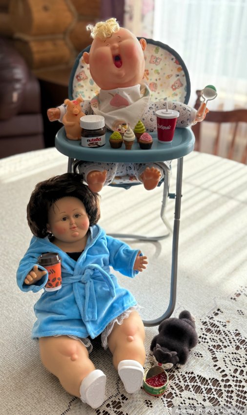 Рацион Пухляша 🥣 — Игровые куклы разных производителей (Разное): редкие бренды