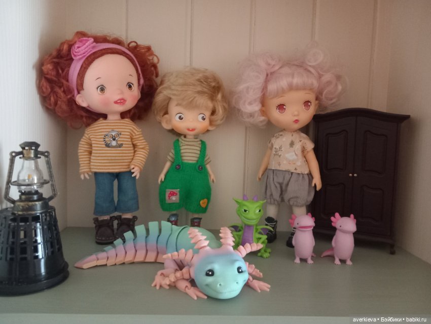 Чудесное превращение — Азиатские виниловые куклы (разное): Китай