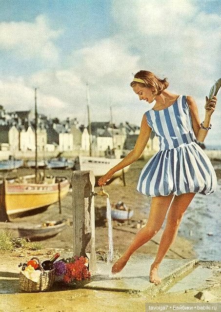 Летняя мода 1950х — Культура
