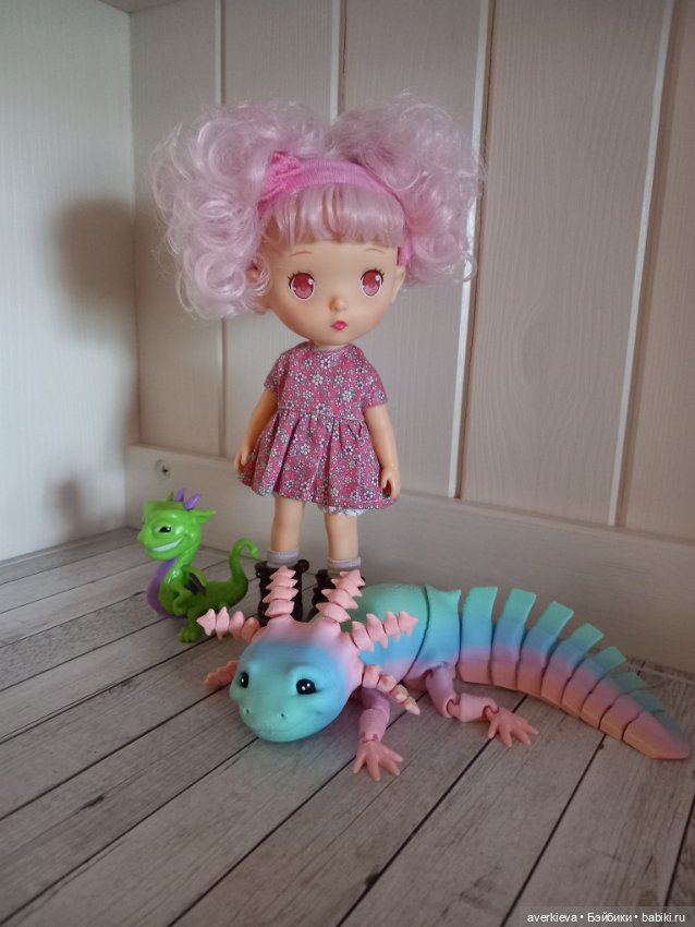 Симона, розовая зефирка — Азиатские виниловые куклы (разное): Китай (фото 9)