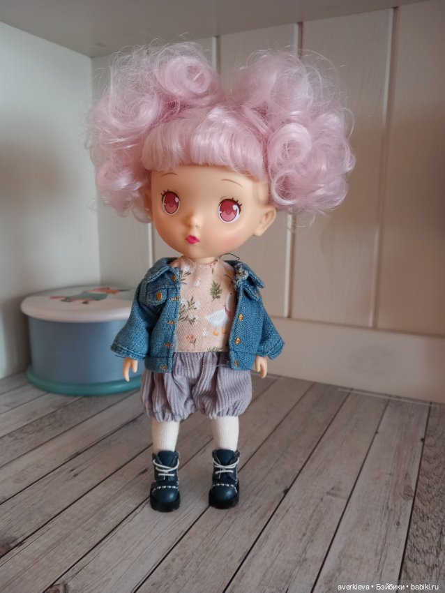Симона, розовая зефирка — Азиатские виниловые куклы (разное): Китай