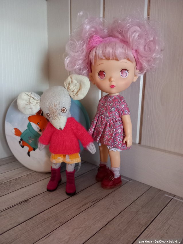 Симона, розовая зефирка — Азиатские виниловые куклы (разное): Китай