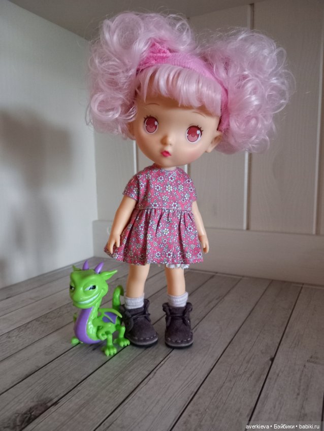 Симона, розовая зефирка — Азиатские виниловые куклы (разное): Китай (фото 7)