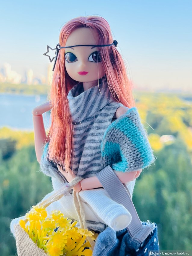 Хиппушка зеленая)) — Гибриды шарнирных кукол (не БЖД): подбор тела (фото 5)