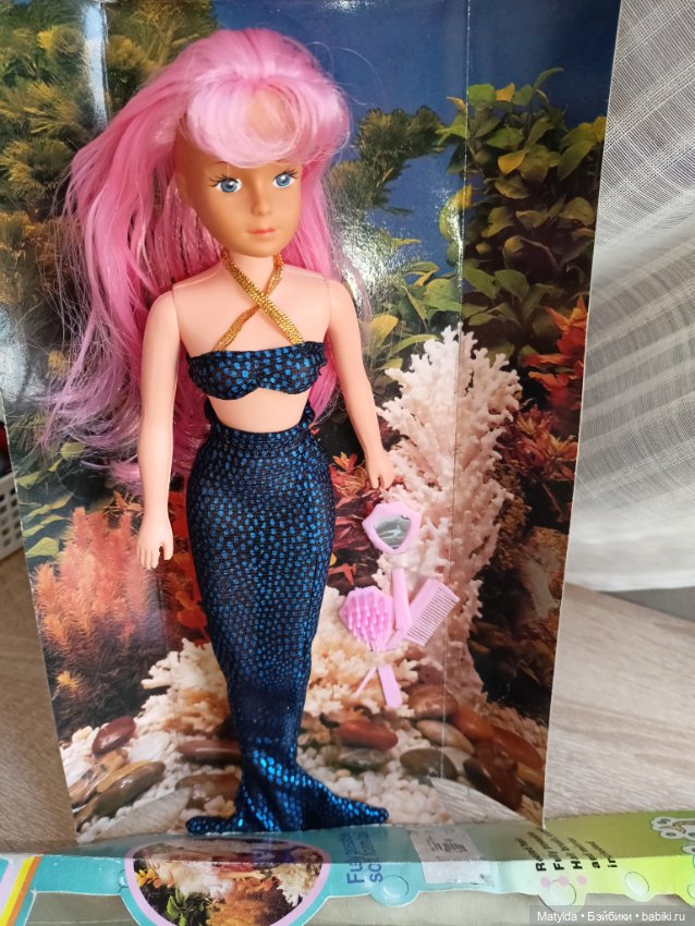 Куколка 90х Tong Русалочка