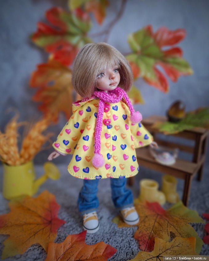 Остановка осень — Одежда и обувь для кукол своими руками: фото (фото 3)