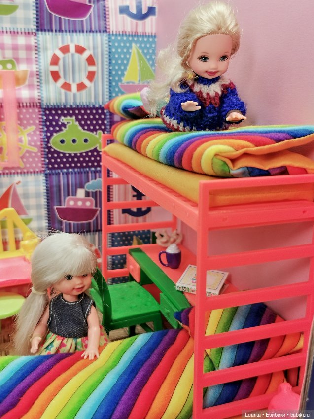 Детская комнатка с напечатанной мебелью (фото 5)