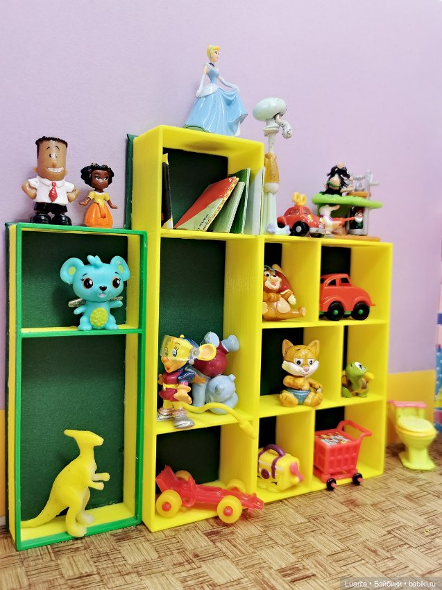 Детская комнатка с напечатанной мебелью (фото 9)