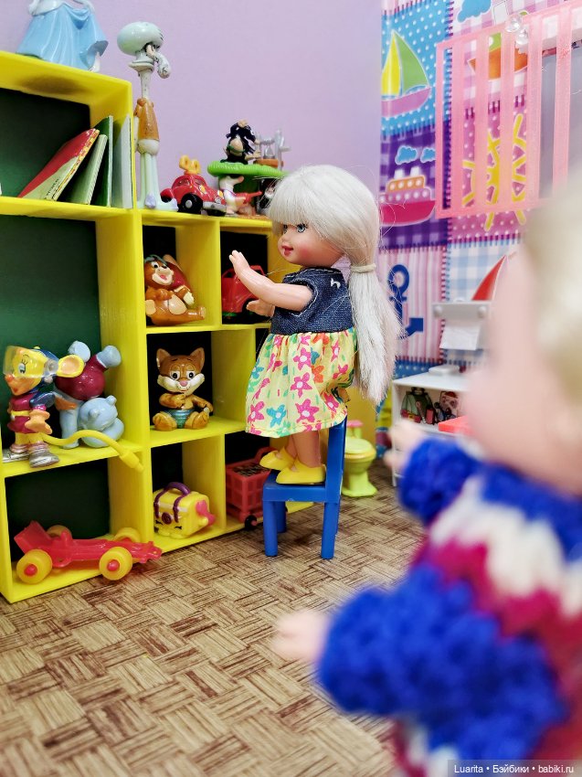 Детская комнатка с напечатанной мебелью (фото 10)