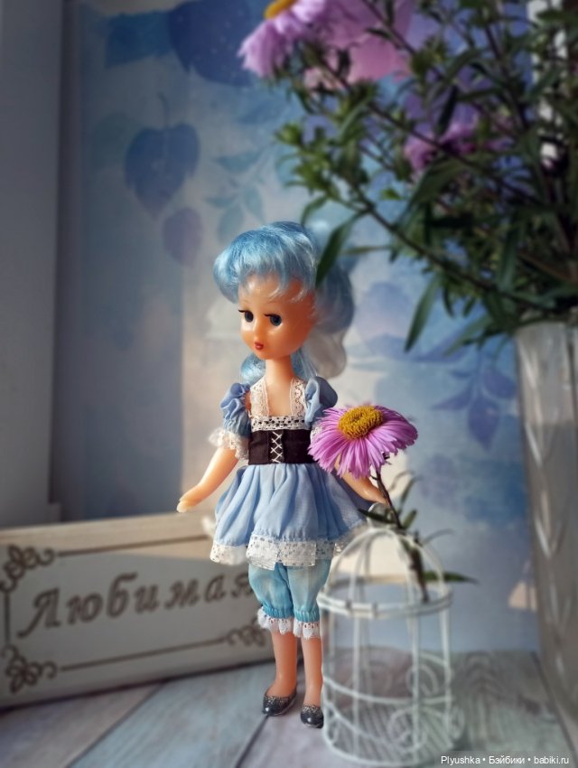 Мальвина — Советские винтажные куклы (СССР): Ленигрушка (фото 3)